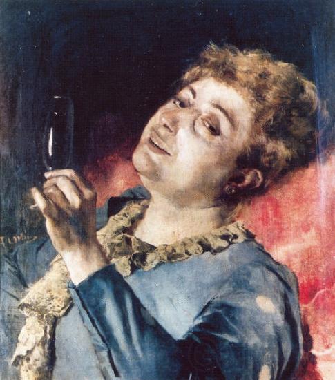 Antonio Cortina Farinos Portrait of Farancisca Garcea de Mora Belenguer Spain oil painting art
